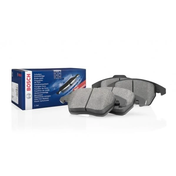 Bosch BP2238 - Brake Pads Car Front Axle - Bosch Quality - Reduced Noise and Dust - ECE-R90 Certified - Copper-Free - 1 Set of 4 Pads