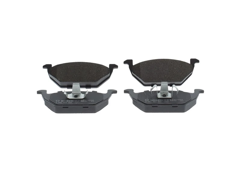 Bosch BP1914 - Brake Pads Car Front Axle - Bosch Quality - Reduced Noise and Dust - ECE-R90 Certified - Copper-Free - 1 Set of 4 Pads