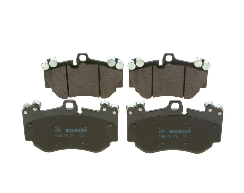 Bosch BP2346 - Brake Pads Car Front Axle - Bosch Quality - Reduced Noise and Dust - ECE-R90 Certified - Copper-Free - 1 Set of 4 Pads