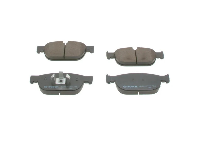 Bosch BP2475 - Brake Pads Car Front Axle - Bosch Quality - Reduced Noise and Dust - ECE-R90 Certified - Copper-Free - 1 Set of 4 Pads