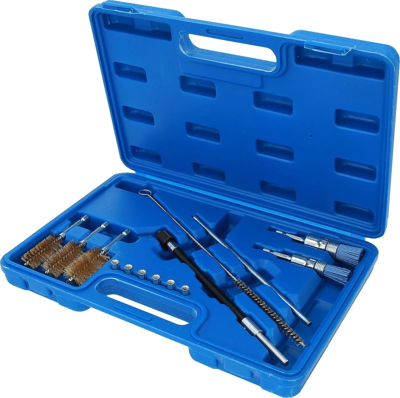 Brilliant Tools BT551380 Injector Seat and Shaft Cleaning Set 14 Pieces [Powered by KS Tools]