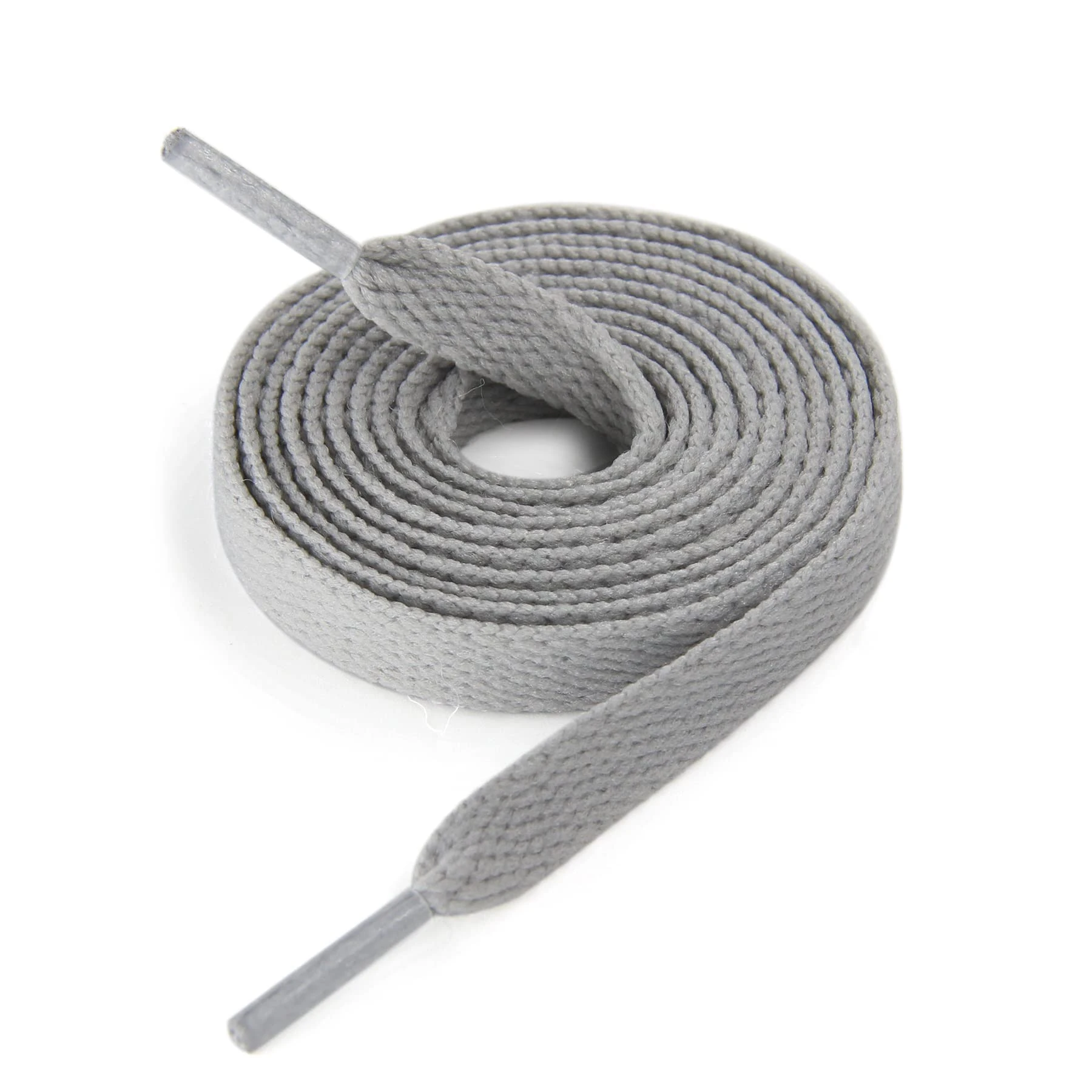 CCSOFTIME Flat Grey Shoe laces for Trainers Converse Air Force 1,Replacement Sneaker Laces for Sport Shoes,Casual Shoe,Wide 8mm Laces for Men Women Kids Adult,(1Pair-Grey-75cm)