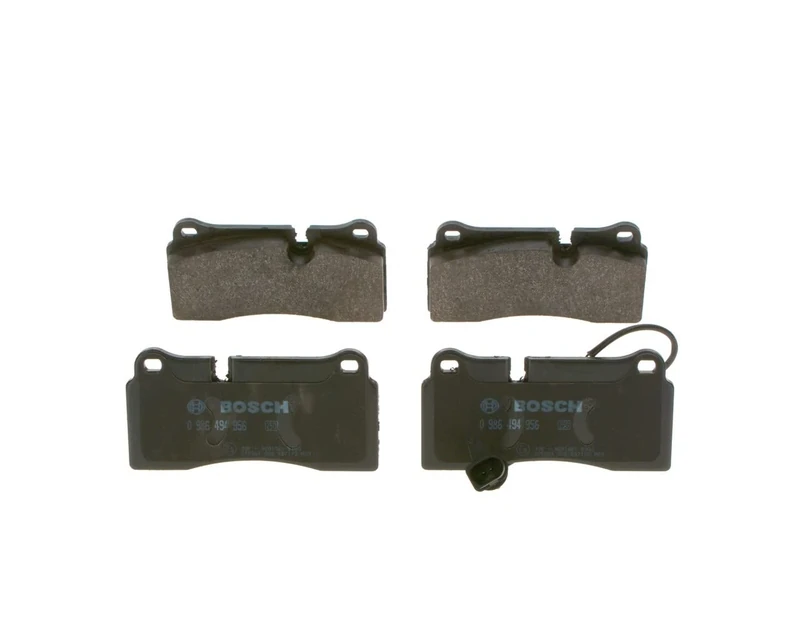 Bosch BP1807 - Brake Pads Car Rear Axle - Bosch Quality - Reduced Noise and Dust - ECE-R90 Certified - Copper-Free - 1 Set of 4 Pads