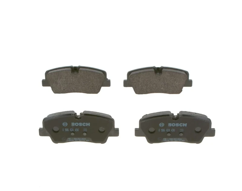 Bosch BP2309 - Brake Pads Car Rear Axle - Bosch Quality - Reduced Noise and Dust - ECE-R90 Certified - Copper-Free - 1 Set of 4 Pads