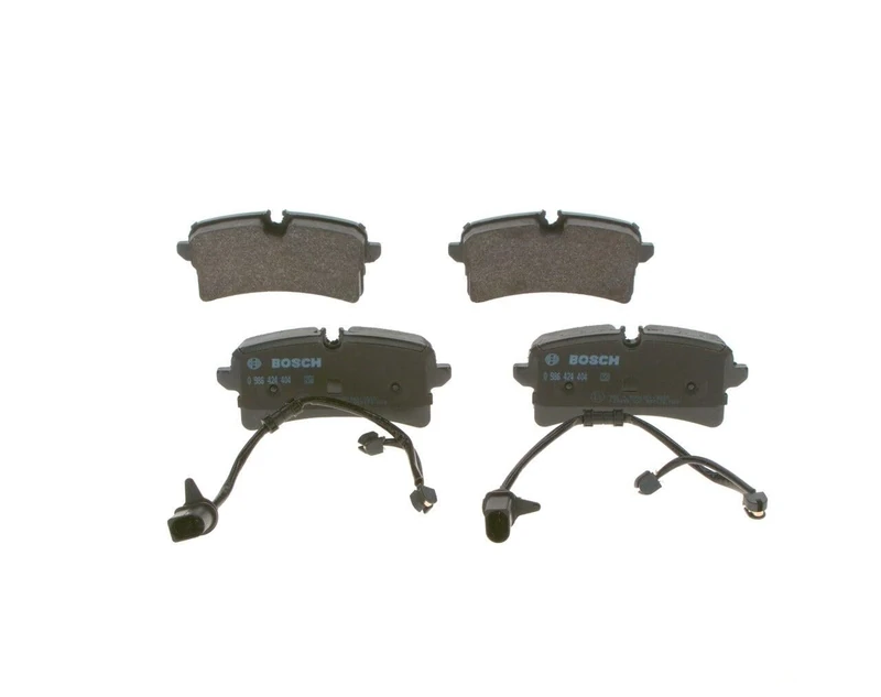 Bosch BP2273 - Brake Pads Car Rear Axle - Bosch Quality - Reduced Noise and Dust - ECE-R90 Certified - Copper-Free - 1 Set of 4 Pads