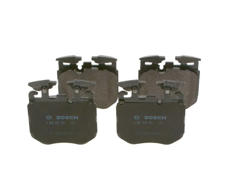 Bosch BP2288 - Brake Pads Car Front Axle - Bosch Quality - Reduced Noise and Dust - ECE-R90 Certified - Copper-Free - 1 Set of 4 Pads