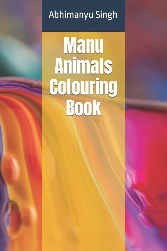 Manu Animals Colouring Book