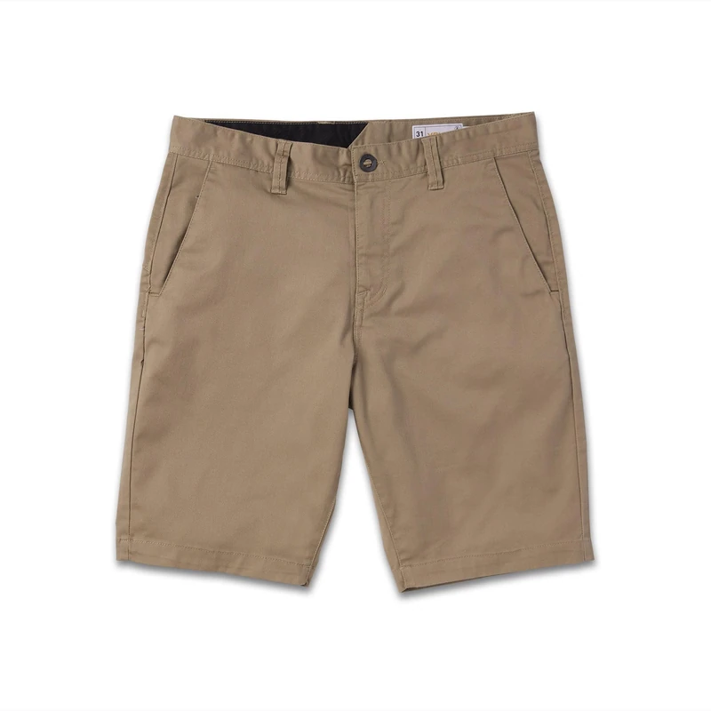 Volcom Men's Frckn MDN Strch Sht 21 Shorts, Silver, 24