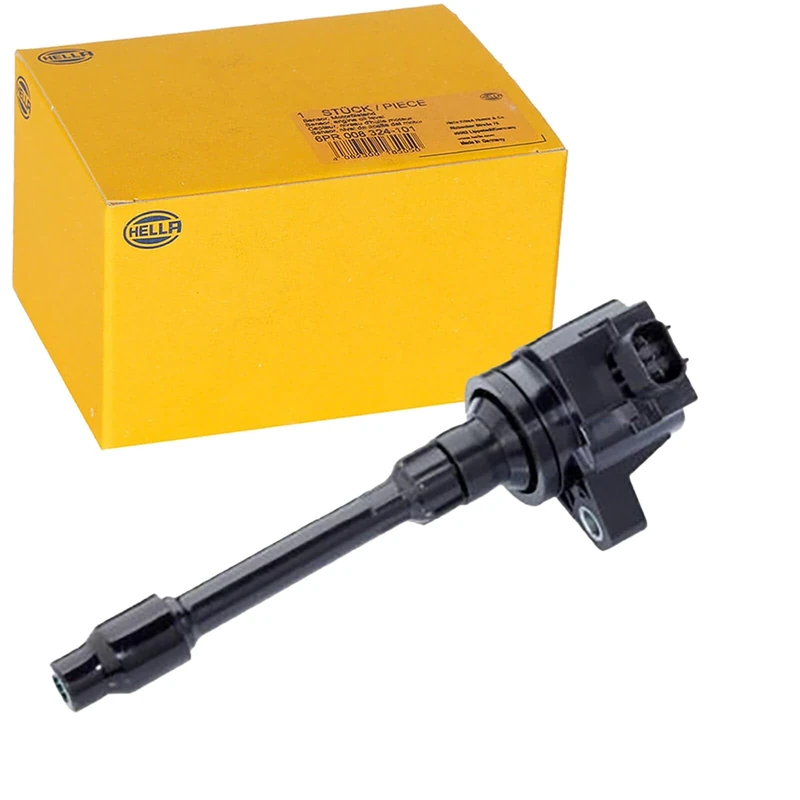 HELLA 5DA 358 168-191 Ignition Coil - 14V - 3-pin connector - Flush-Fitting Pencil Ignition Coils - Bolted