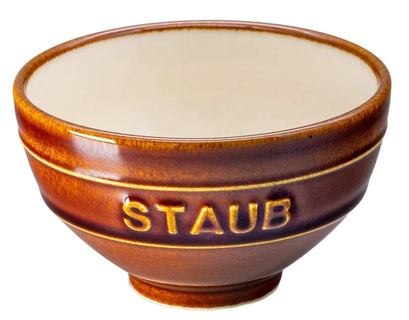 Staub 40508-199 Le Chawan Chestnut M, Made in Japan, Rice Bowl, Authentic Japanese Product