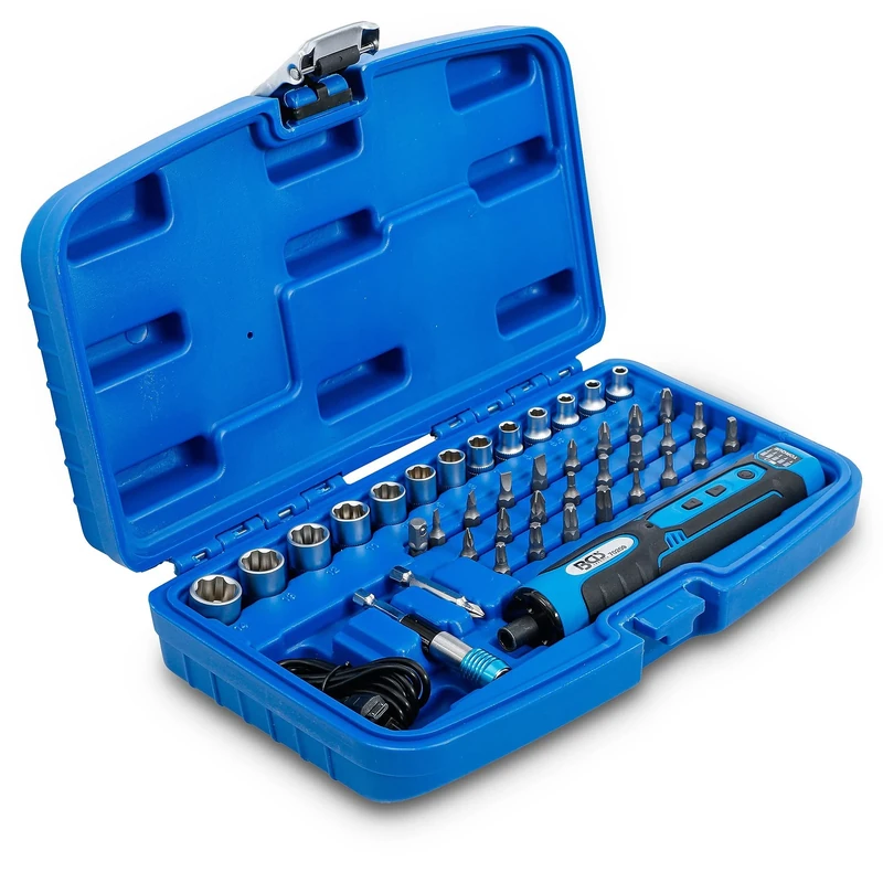 BGS 70209 | Cordless Screwdriver | incl. Bit and Socket Set | 41 pcs.
