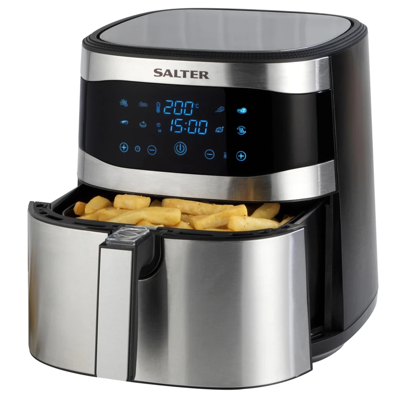Salter EK4628 XXL 8L Air Fryer - 1800W, 8 Presets, Family Size