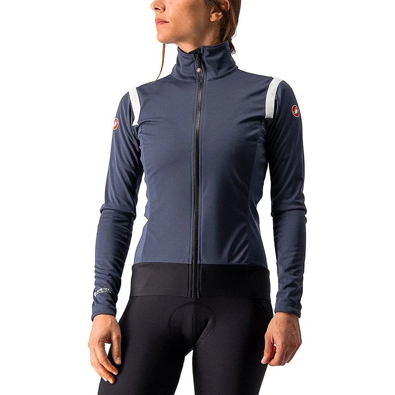 Castelli 4520554 ALPHA RoS 2 W LIGHT JACKET Women's Jacket DARK STEEL BLUE/SOFT PINK S