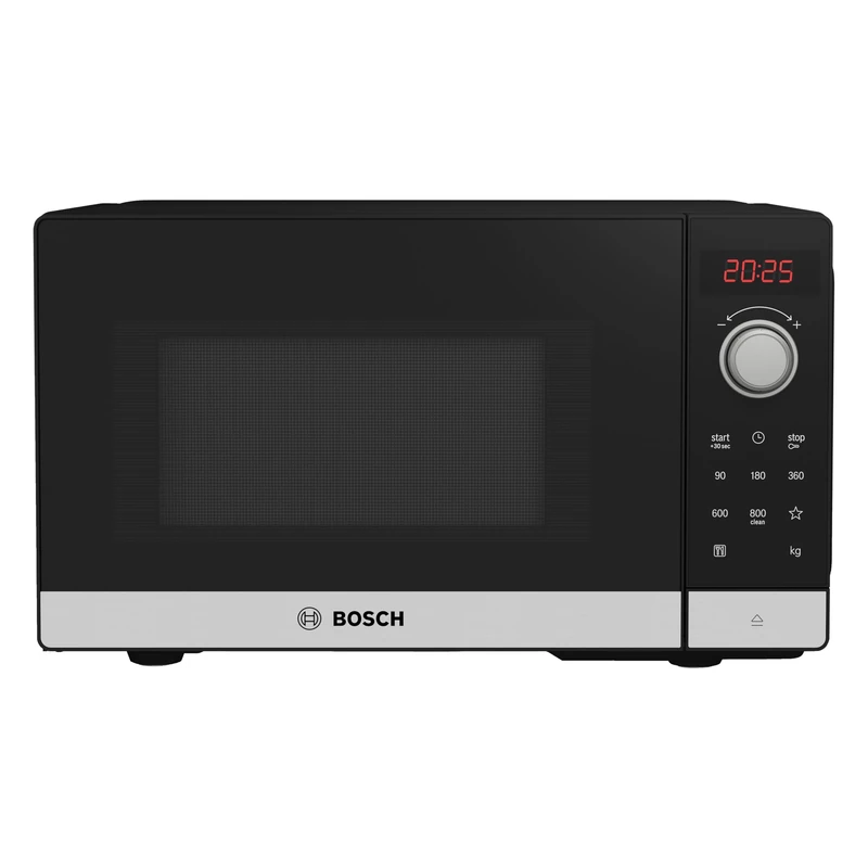 Bosch Serie 2 FFL023MS2 microwave Countertop Solo microwave 20 L 800 W Black,Stainless steel - Image 1
