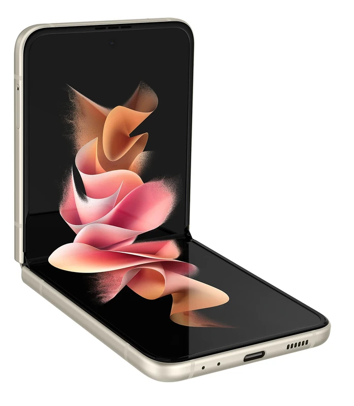 Samsung Galaxy Z Flip3 5G, 256GB, Cream (Spanish Version) - Image 1