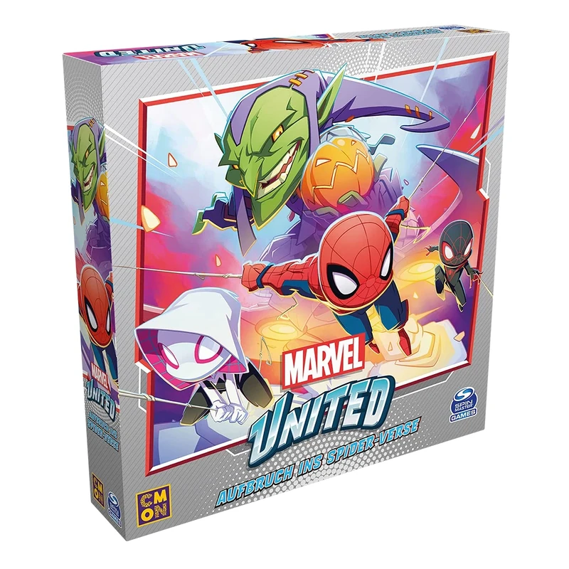 CMON Marvel United - Break into Spider-Verse | Expansion | Family Game | Board Game | 1-4 Players | From 10+ Years | 40+ Minutes | German