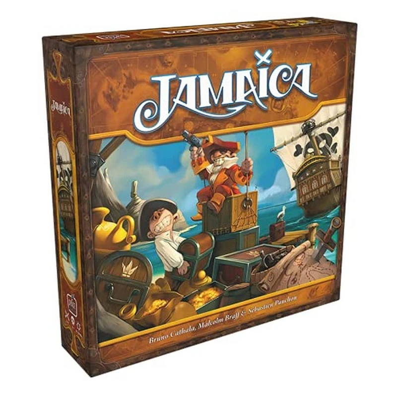 Asmodee, Jamaica, Basic Game, Family Game, Board Game, 2-6 Players, From 8+ Years, 45+ Minutes, German