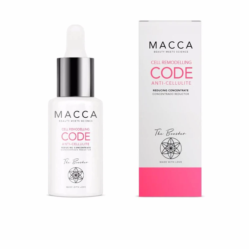 MACCA 1687-10180 Cell Remodelling Code Anti-Cellulite Reducing Concentrate 40 for Adults, Designed for Everyday use, red