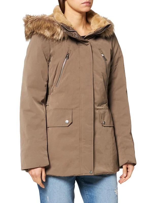 Vero Moda Women's VMBONUS AW21 Jacket Jacket, Bungee Cord, S - Image 1
