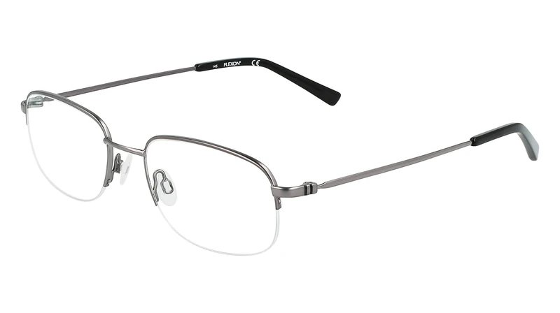 Flexon H6053 59326 Sunglasses, 070 matte gunmetal, 52