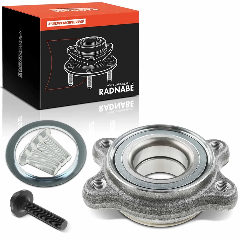 Frankberg Wheel Bearing Hub Wheel Hub Front or Rear for A6 4F2 C6 A6 Allroad 4FH C6 A6 Avant 4F5 C6 A8 4D2 4D8 4E 4E2 4E8 R8 422 423 R8 Spyder 427 429 P.h.a.e.t.o.n 3D 1996-2016 3D0498607