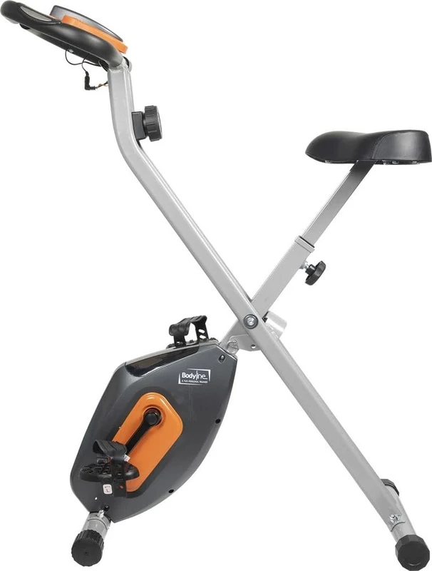 X-Bike Star Foldable Space Saving Room Bike - Effort Regulator Up to 8 Levels - Multifunctional Digital Computer - Home Fitness - CE and EN957 Certified