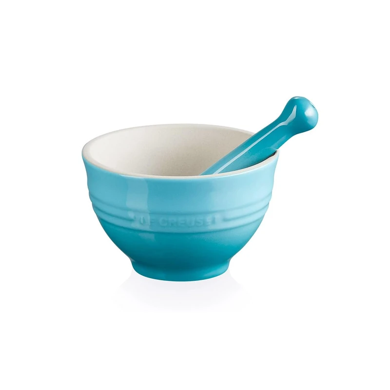 LE CREUSET 300ml Mortar & Pestle Caribbean -Global 4c Box - Image 1