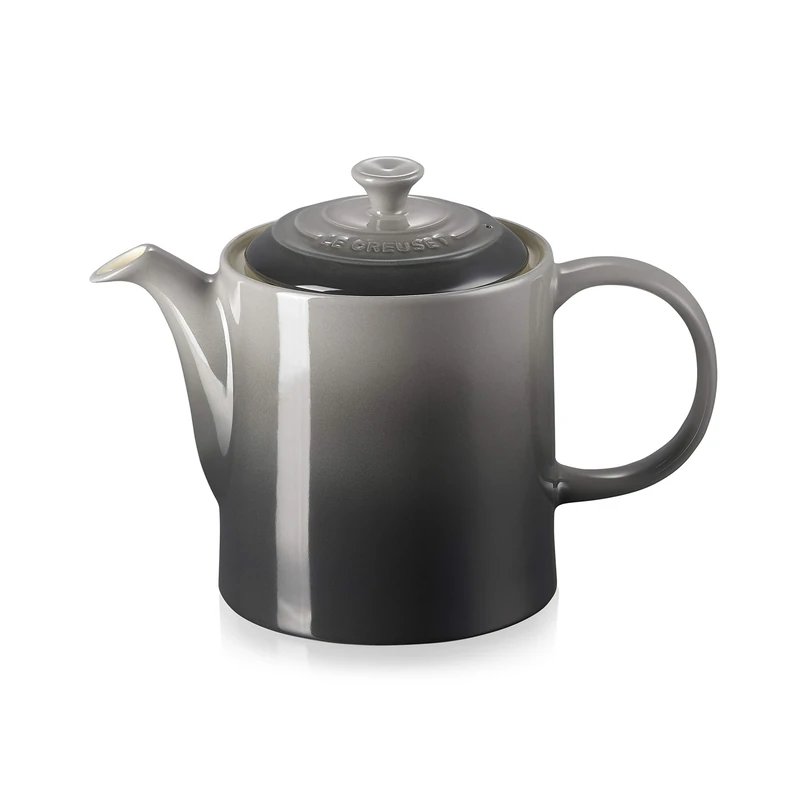 Le Creuset Grand Teapot, Stoneware, 1.3 litres, Serves 4 cups, Flint, 40101021700000