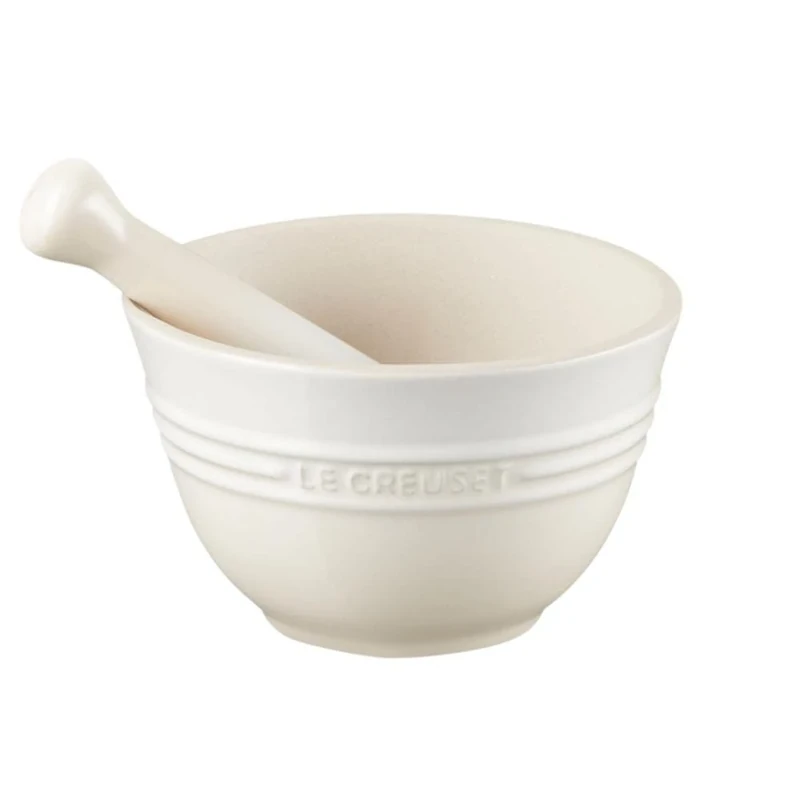 LE CREUSET 300ml Mortar & Pestle Meringue -Global 4c Box