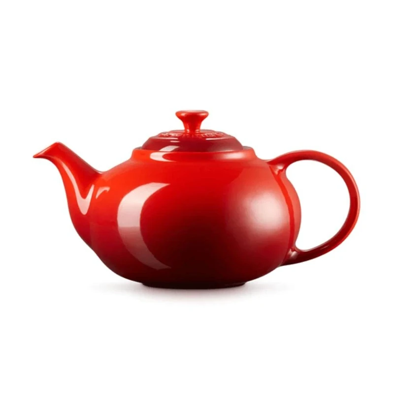 Le Creuset Stoneware Classic Teapot, 1.3 litres, Serves 3-4 Cups, Cerise,70702130600000