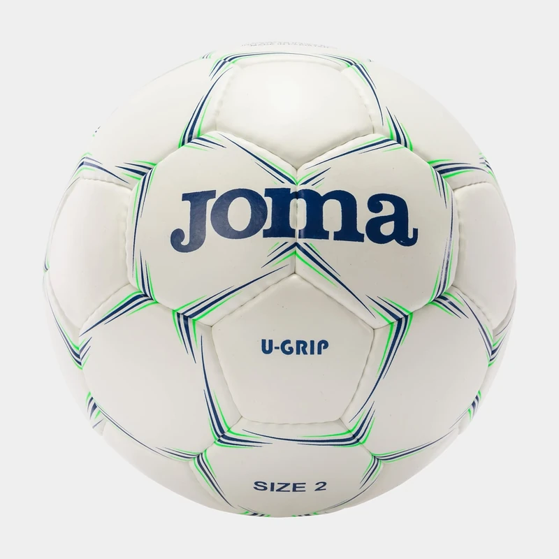 Joma B2 U-Grip Ball, Unisex-Adult, White Green