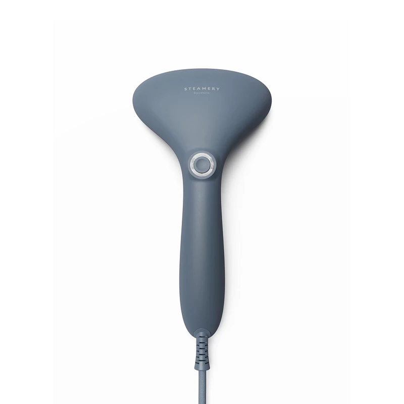 Steamery Handheld Clothes Steamer Cirrus 2, 1500W, UK Plug, Stainless Steel Mouthpiece, 25 Second Fast Heat Up, Garment Wrinkles Remover, Blue
