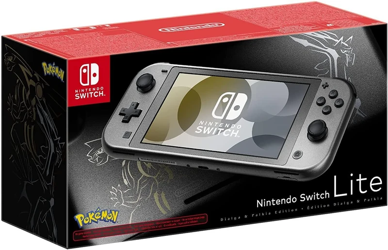NINTENDO SWITCH LITE DIALGA & PALKIA EDITION CONSOLE DE JEUX PORTABLES 14 CM (5.5") 32 GO ÉCRAN TACTILE WIFI NOIR