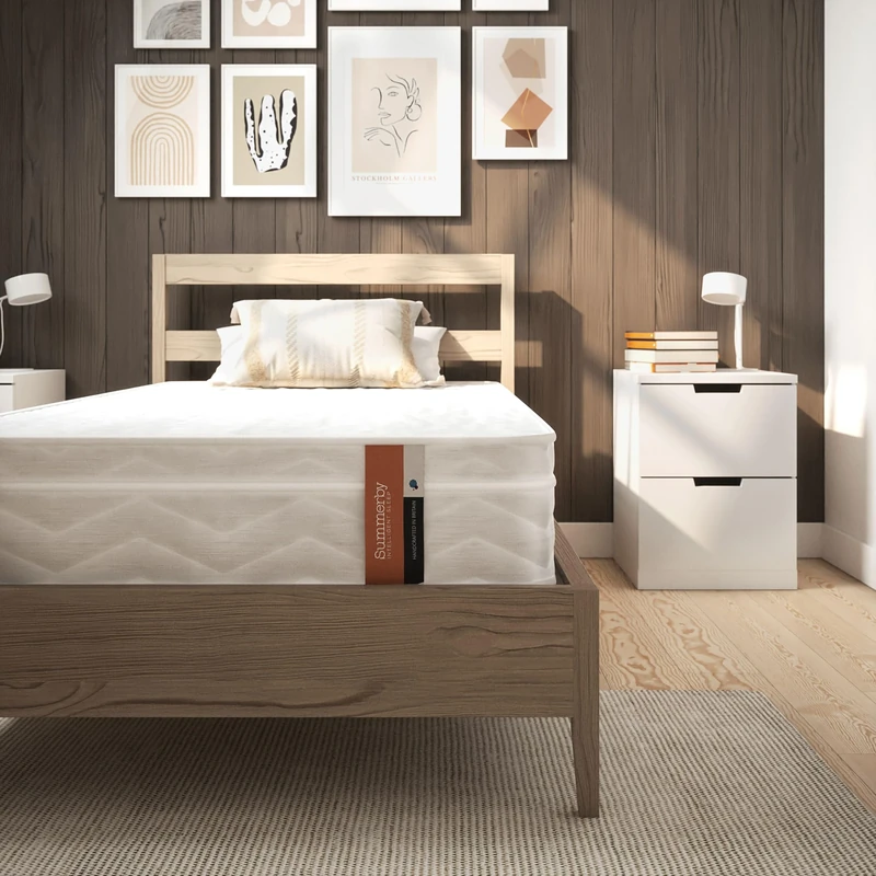 Summerby Sleep No2. Spring and Envirofoam® Box Top Hybrid Mattress | Single: 90 cm x 190 cm