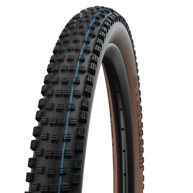 Schwalbe Wicked Will Super Ground Addix Speedgrip TLE Folding Tyre, Bronze Skin, 62-622 (29x2.40)