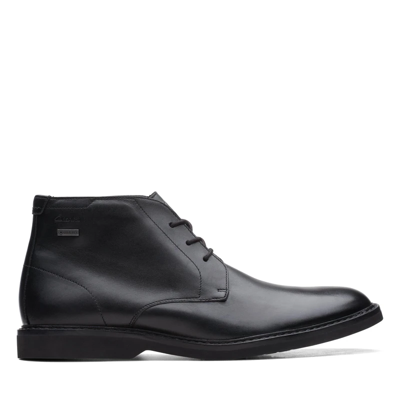 Clarks Men's AtticusLTHiGTX Chukka Boot, Black leather, 10.5 UK