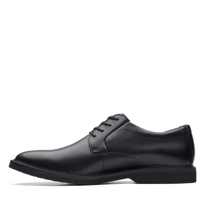 Clarks AtticusLTLoGTX Mens Black Leather, 8.5