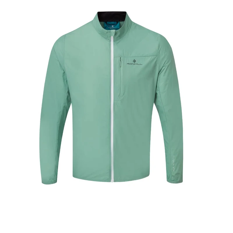 RONHILL Running, Men's Tech LTW Jacket, Willow/Bright White, S
