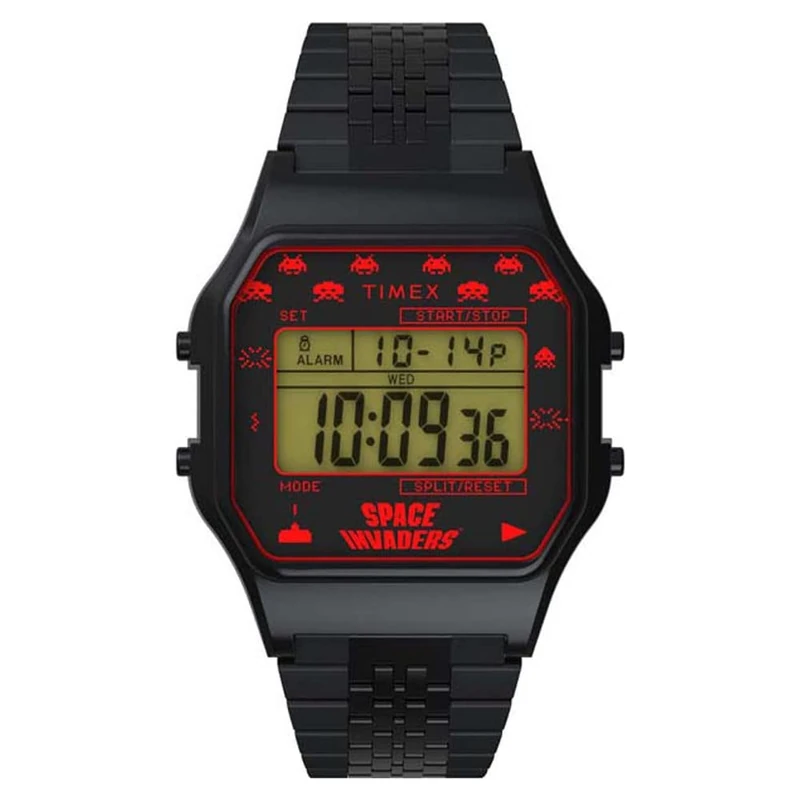 Timex TW2V30200 Mens T80 x Space Invaders Watch