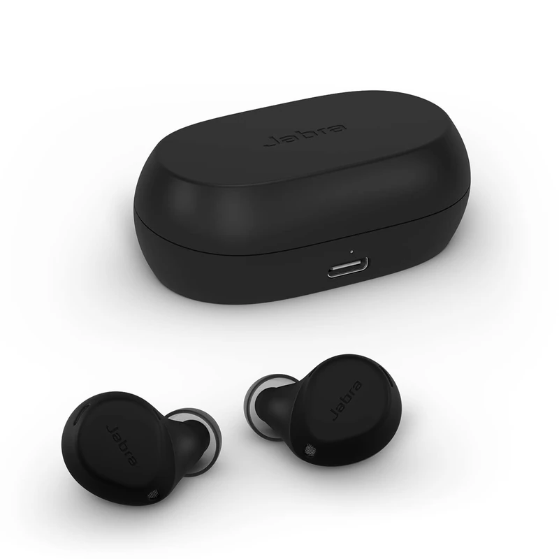 Jabra Elite 7 Active In-Ear Bluetooth Earbuds - True Wireless Sports Ear Buds ShakeGrip for the ultimate active fit, Adjustable Active Noise Cancellation and Alexa Built-In - Black - Image 1