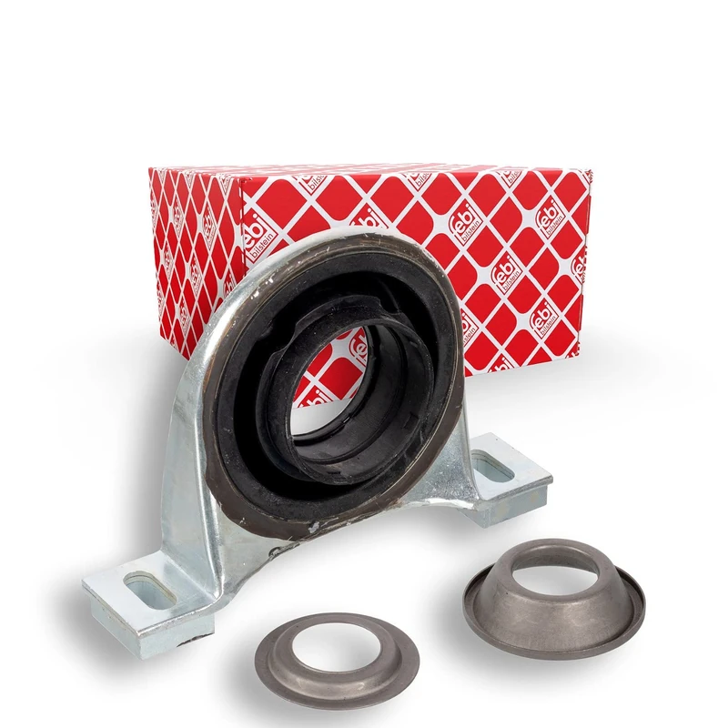 febi bilstein 170231 Propeller Shaft Center Bearing without Integrated Rolling Bearing, Pack of 1