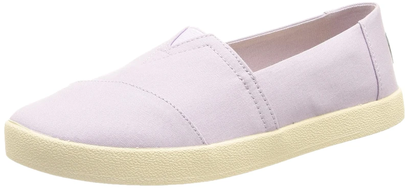 TOMS WOMEN AVALON Light Orchid Canvas UK4.5 - Image 1