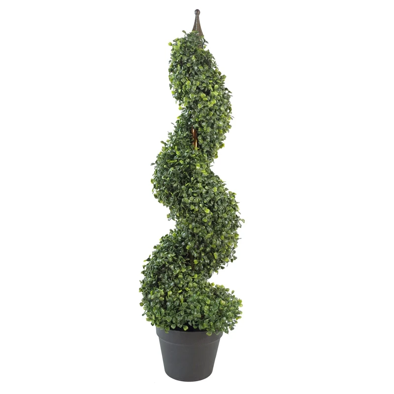 Leaf Design UK Buxus Boxwood Spiral Trees,90cm, BUXUS