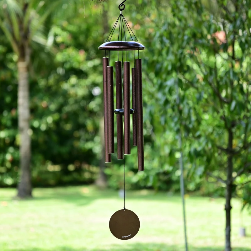 Vanquer Wind Chimes for Outside Deep Tone - 38'' Wind Chimes Outdoor Clearance, Deep Tone Wind Chimes, Windchimes Outdoors, Memorial Wind Chimes, Sympathy Gifts, Garden Patio Yard, Home Décor, Bronze