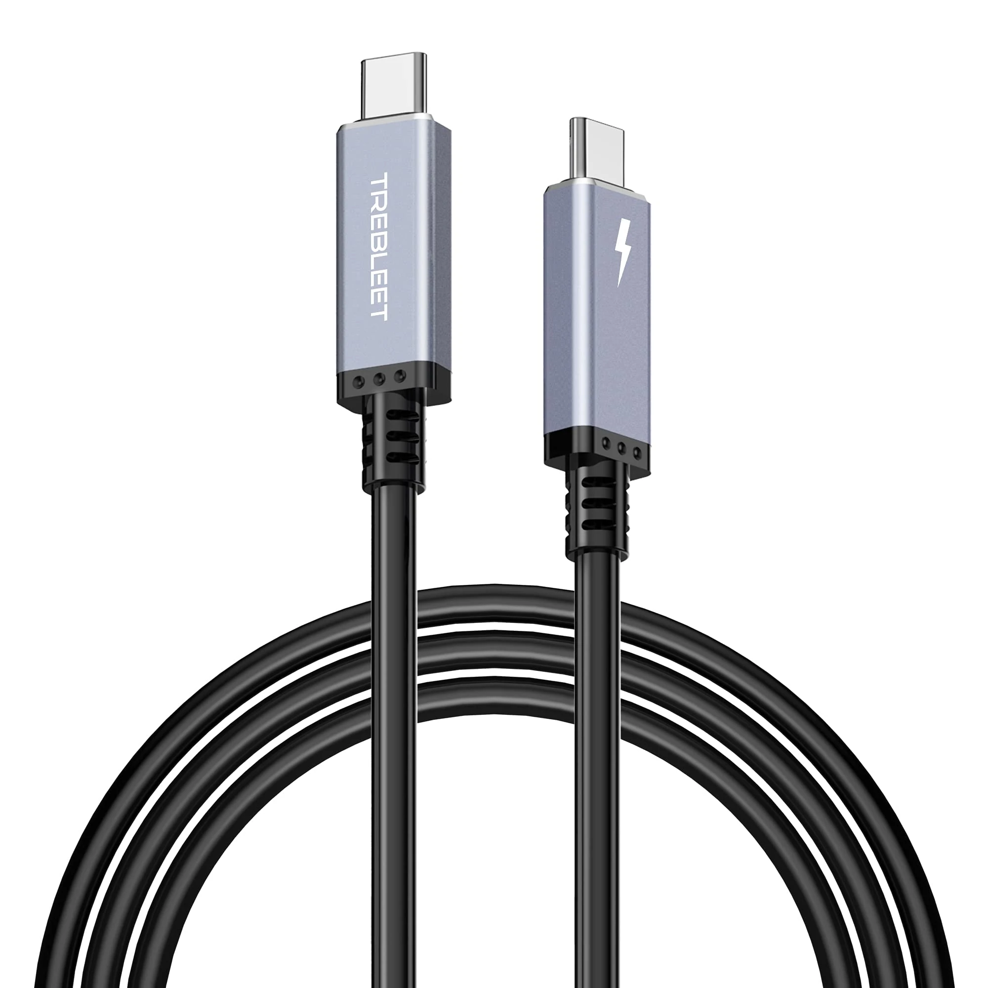 15ft (4.5m) Thunderbolt 3 Cable, Super Long Size 100W 20Gbps USB4 Cable, Thunderbolt 3 to Thunderbolt 3 Cord, for Thunderbolt 3 (USB C) Hub, Adapter, Devices, 20V/5A