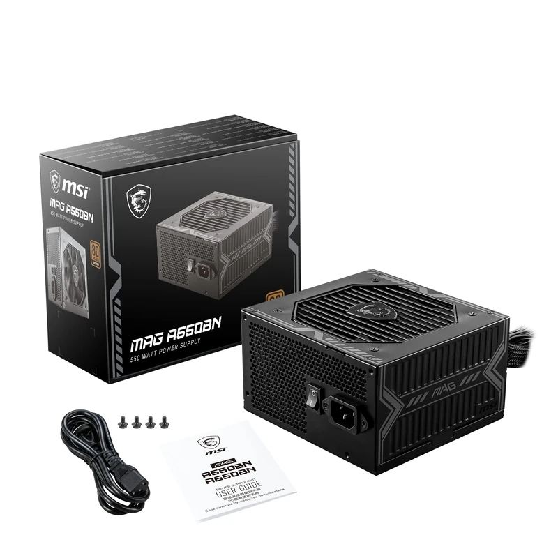 MSI MAG A550BN 550W Power Supply