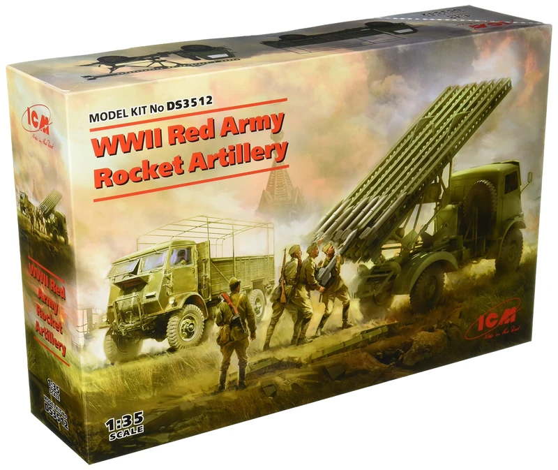 ICM ICMDS3512 1:35 WWII Red Army Rocket Artillery Diorama