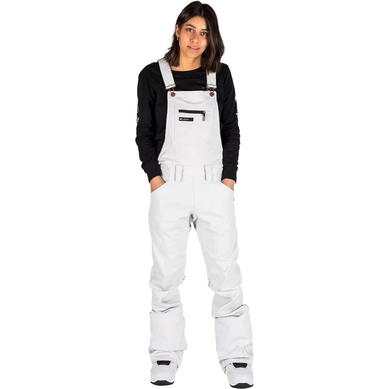 L1 Premium Goods Women's Loretta W Overall PNT Snow Trousers, Ghost, M - Image 1
