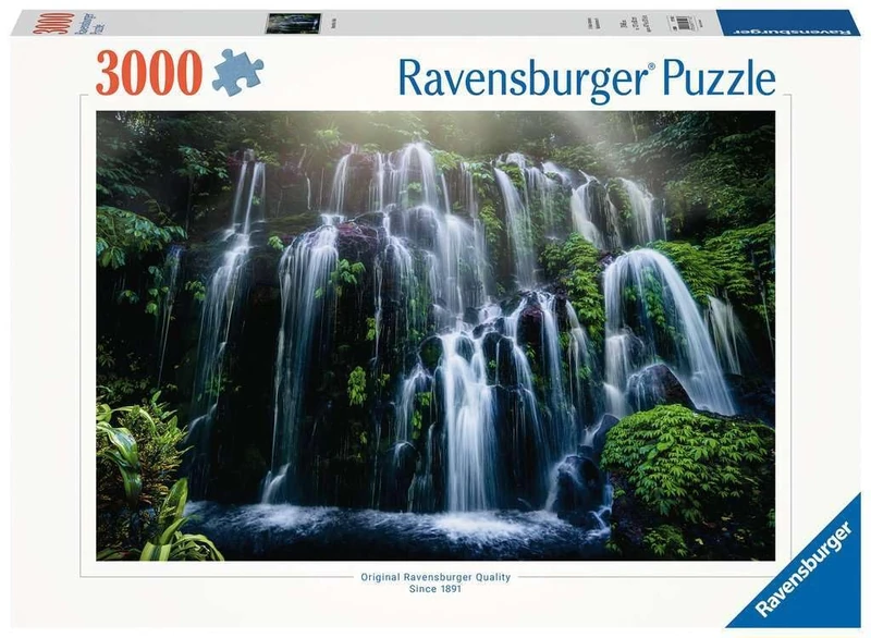 Ravensburger 3000 Piece Waterfall on Bali Puzzle - 17116