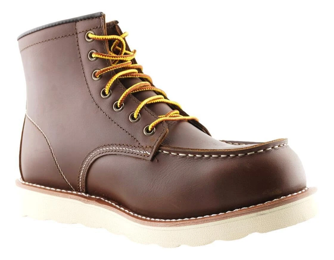 Grinders Mens Alpha Brown Steel Toe Cap Safety Work Boots (Numeric_11)